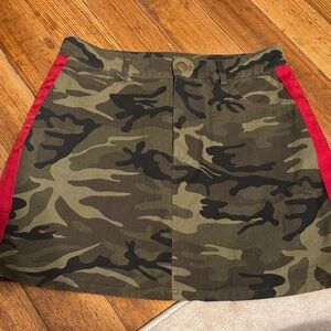 Forever 21 Camouflage Skirt
